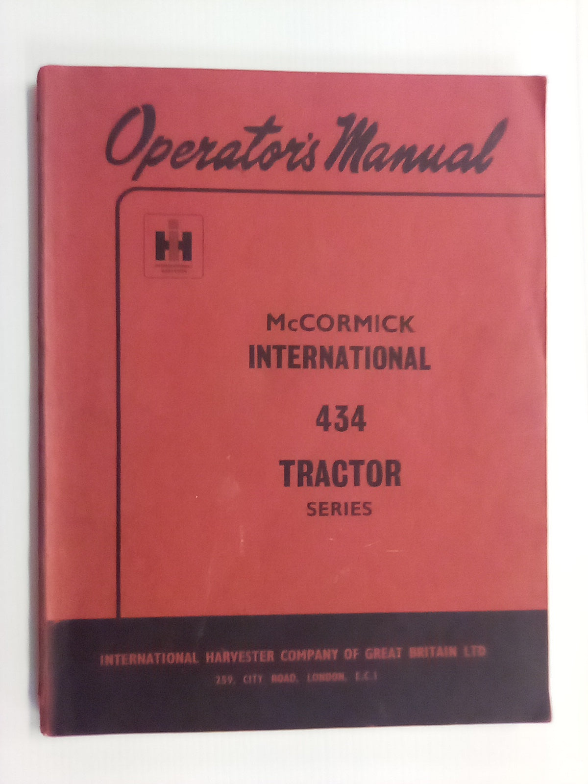 MCCORMICK INTERNATIONAL HARVESTER 434 WORKSHOP MANUAL visual data 7