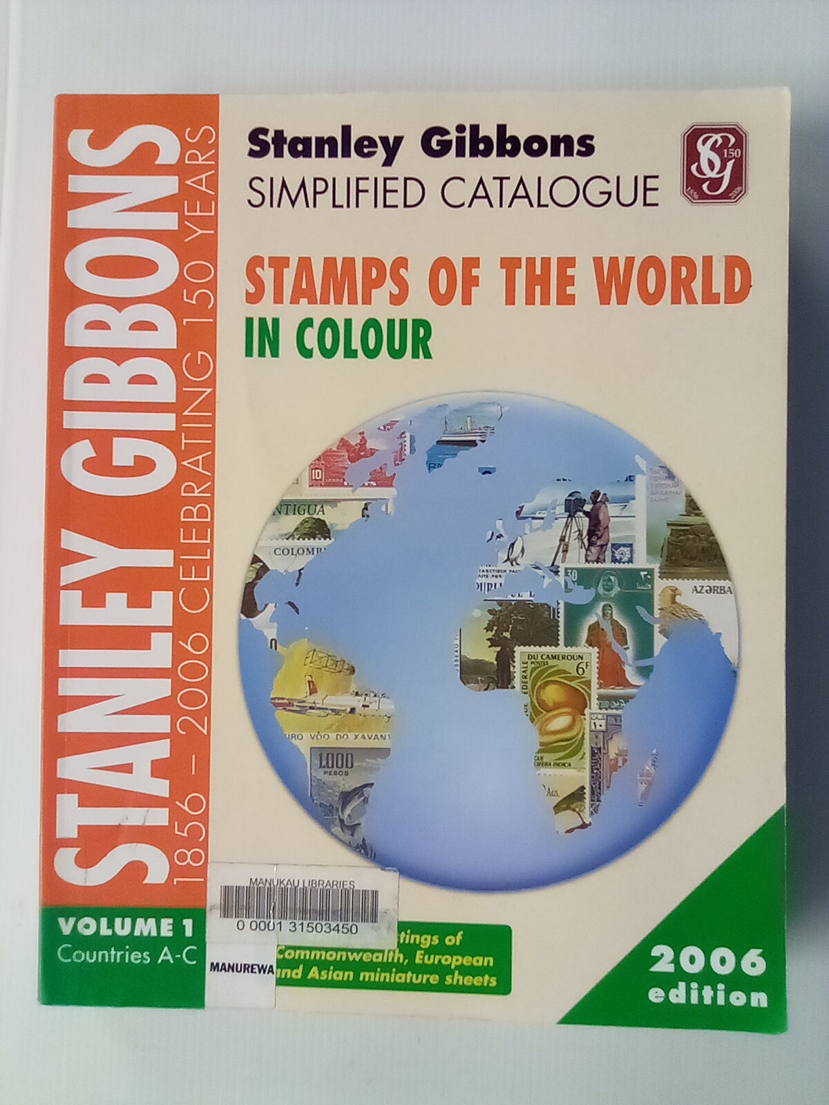 Stanley Gibbons Stamps of the World Catalogue 2006 Vol.1 Countries A