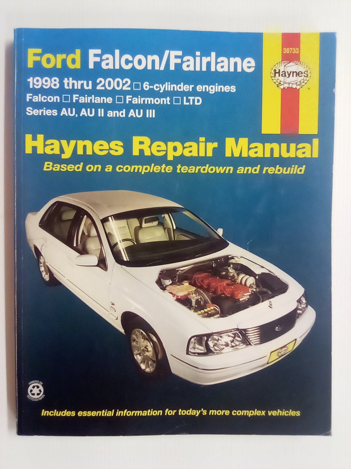 Ford Falcon & Fairlane 1998-2002 Haynes Repair Manual