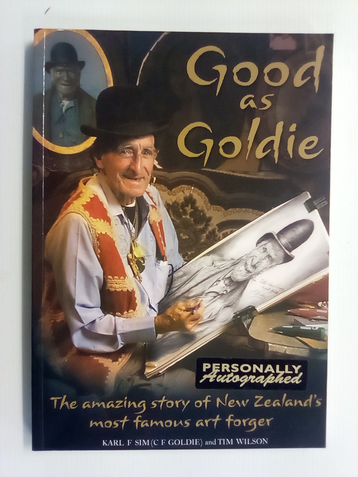 Good As Goldie The Amazing Story of NZs Most Famous Art SIGNE