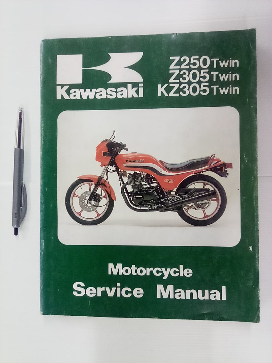 Kawasaki Z250, Z305, & KZ305 Twins 1978-1989 Factory Service