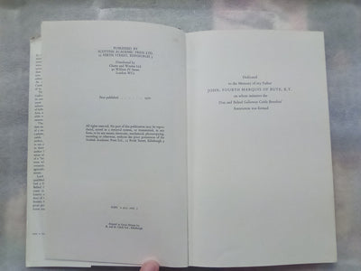 An Illustrated History of Belted Cattle (1970 1st. Edition) by Lord David Stuart