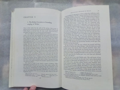 An Illustrated History of Belted Cattle (1970 1st. Edition) by Lord David Stuart