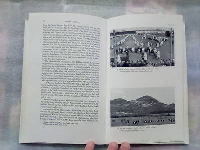 An Illustrated History of Belted Cattle (1970 1st. Edition) by Lord David Stuart