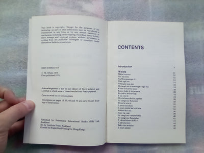 Maori Poetry - An Introductory Anthology (1978) by Margaret Orbell