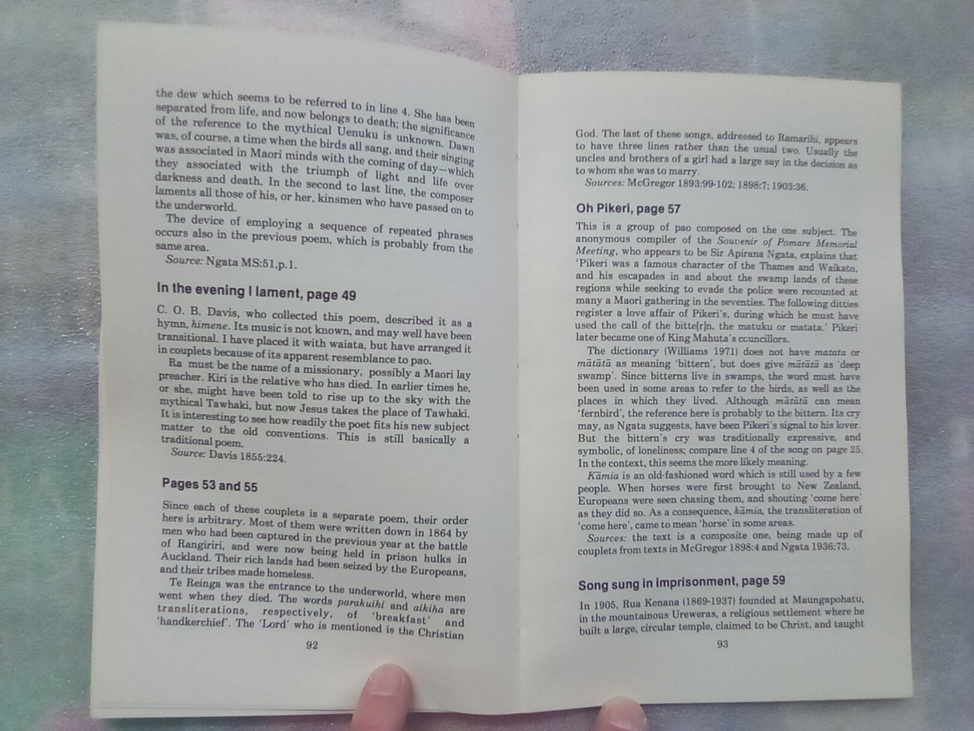 Maori Poetry - An Introductory Anthology (1978) by Margaret Orbell