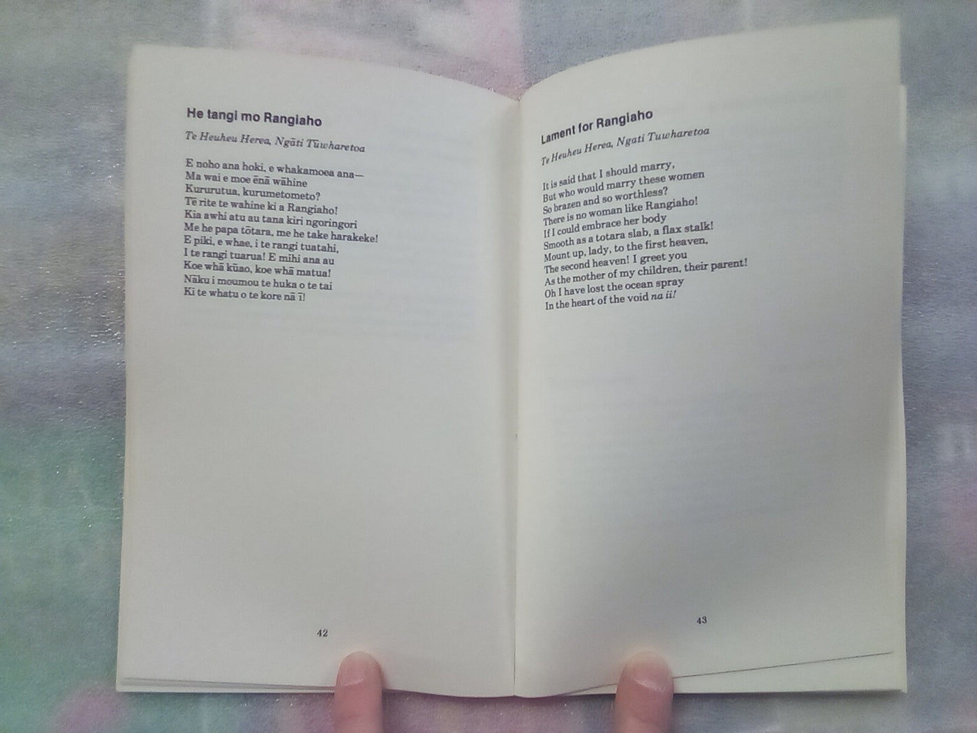 Maori Poetry - An Introductory Anthology (1978) by Margaret Orbell