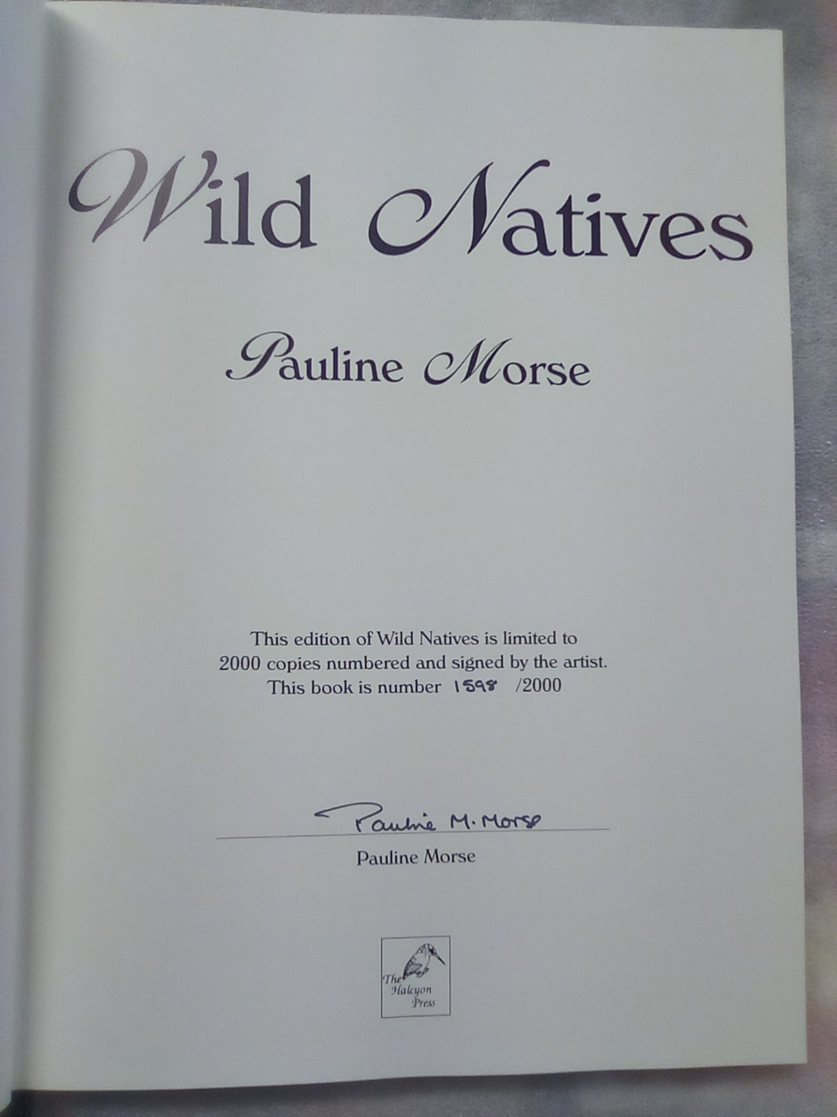 Wild Natives by Pauline Morse - Signed and Numbered Edition