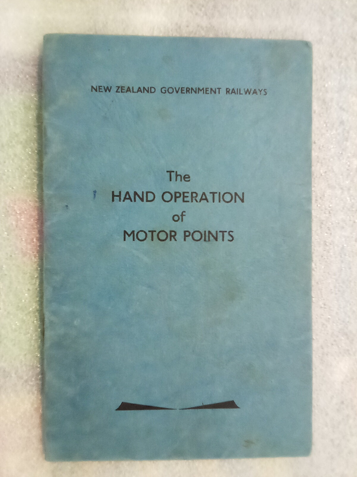 NZR The Hand Operation of Motor Points (1962) – Atlantis Books