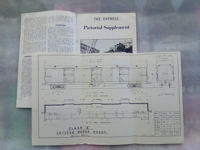 8 issue's of 'The Express' (1964-65) - The Magazine of the NZ Railway & Locomotive Society