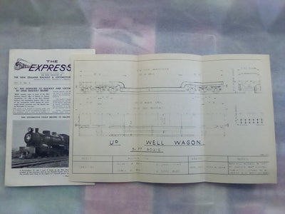 8 issue's of 'The Express' (1964-65) - The Magazine of the NZ Railway & Locomotive Society