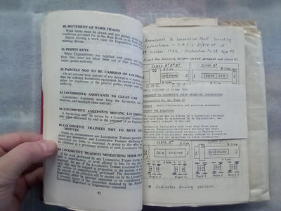 Locomotive Staff Operating Instructions by New Zealand Government Railways