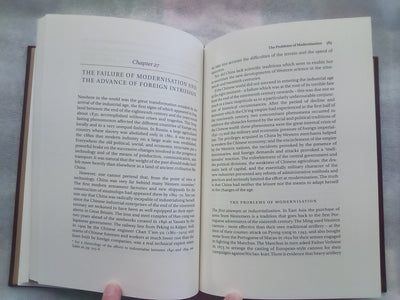 Folio Society - A History of Chinese Civilisation (2 Volumes in Slipcase) by Jacques Gernet