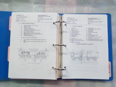 New Zealand Rail - Rail Operating Code (2000)