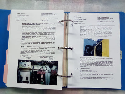 New Zealand Rail - Rail Operating Code (2000)