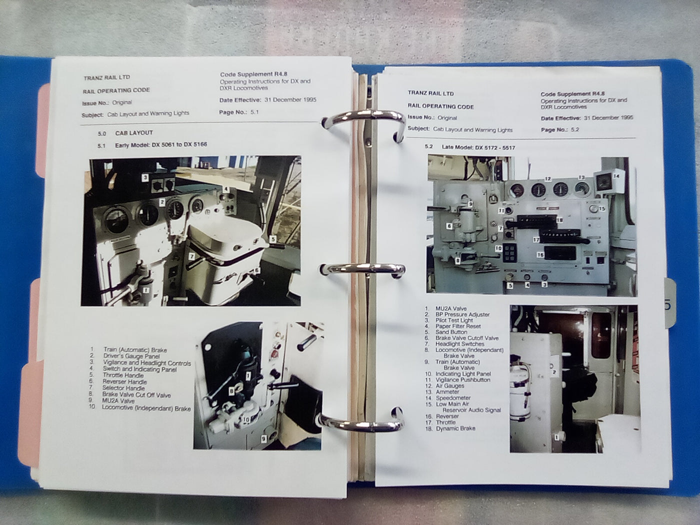 New Zealand Rail - Rail Operating Code (2000)