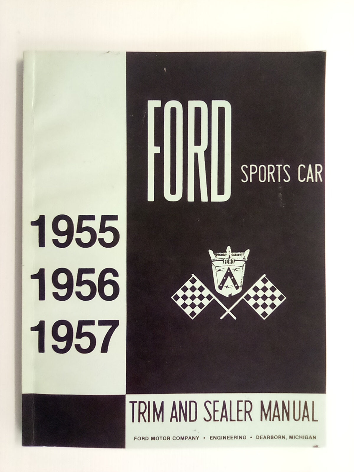Ford Sports Car (Thunderbird) 1955-56-57 Trim & Sealer Manual (Reprint)