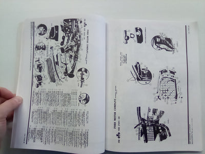 Ford Sports Car (Thunderbird) 1955-56-57 Trim & Sealer Manual (Reprint)