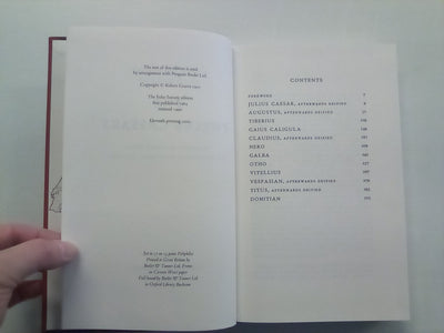 Folio Society - The Twelve Caesars by Gaius Suetonius Tranquillus (Translated by Robert Graves)