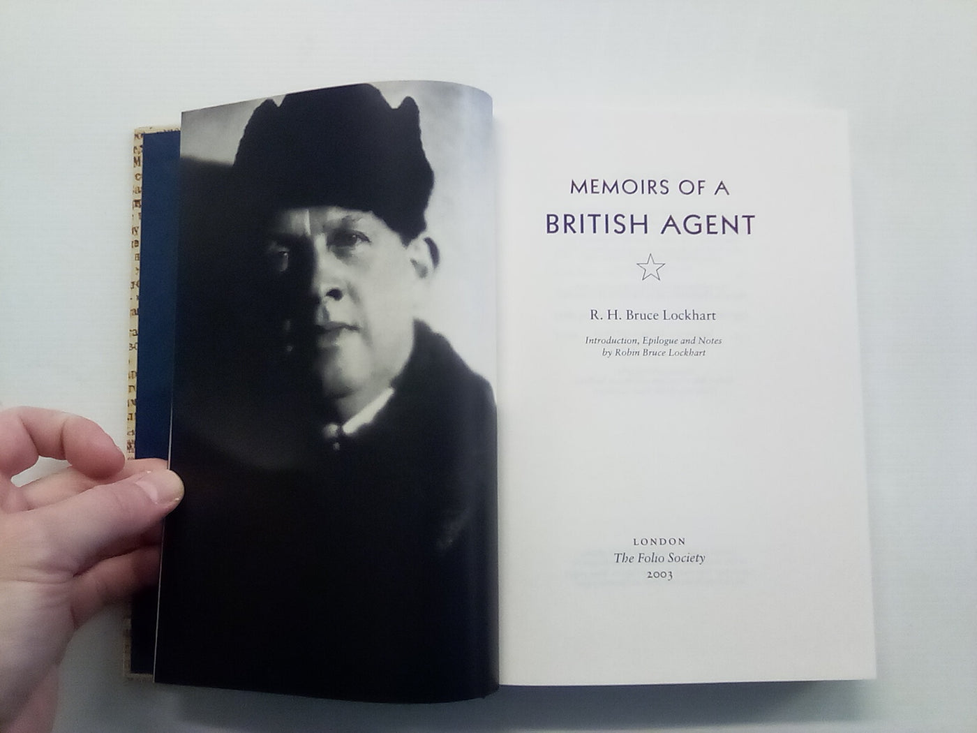 Folio Society - Memoirs of a British Agent by Sir R.H. Bruce Lockhart