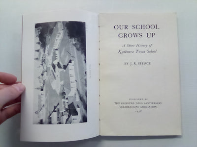 Our School Grows Up - History of the Kaikoura Town School