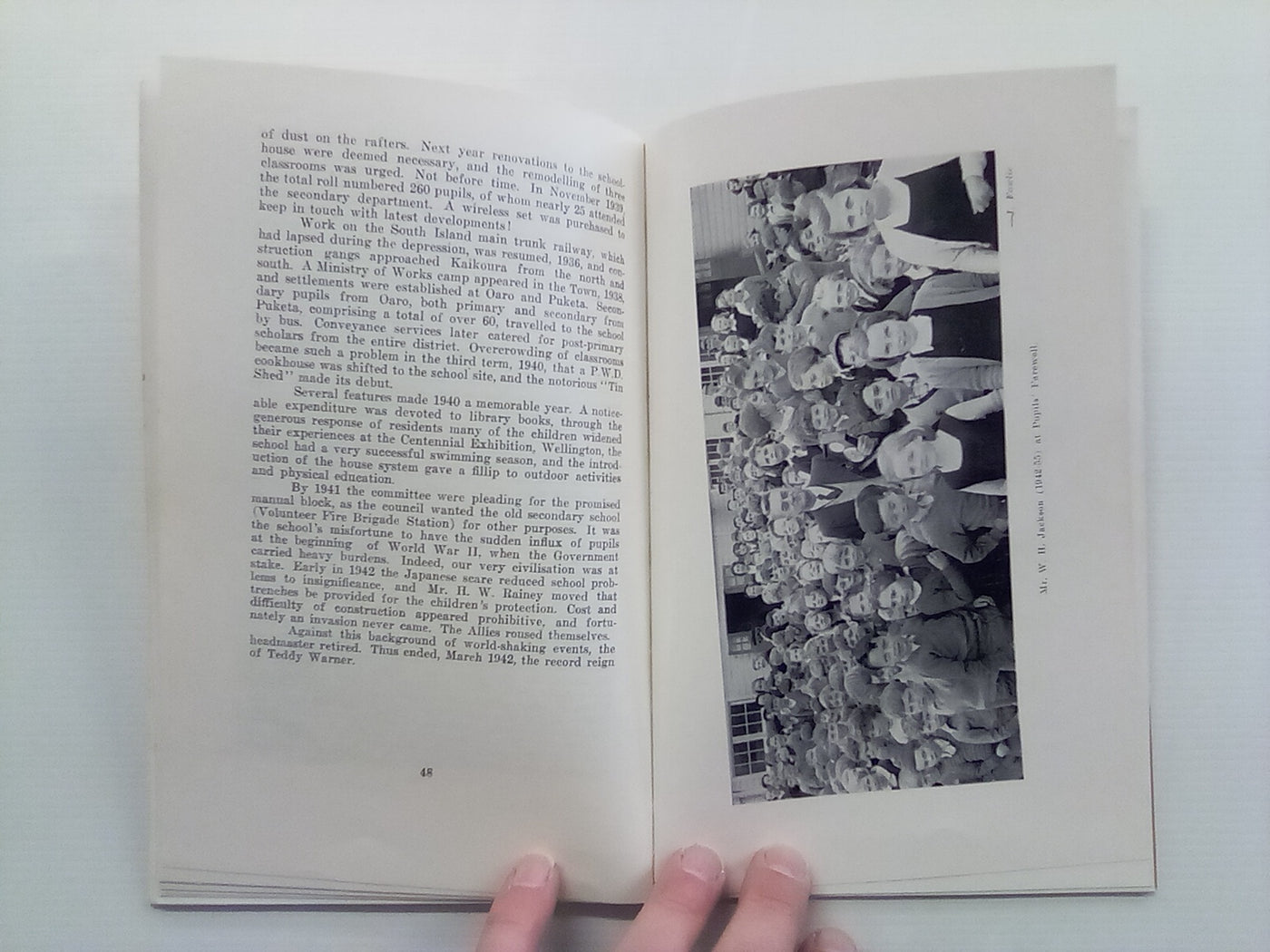 Our School Grows Up - History of the Kaikoura Town School