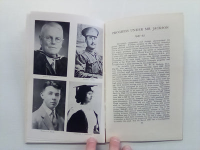 Our School Grows Up - History of the Kaikoura Town School