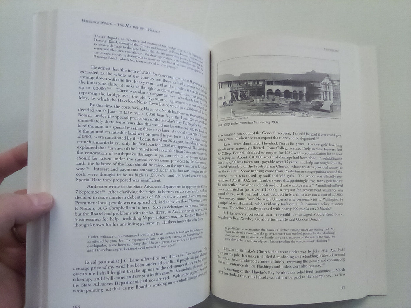 Havelock North - The History of a Village by Matthew Wright