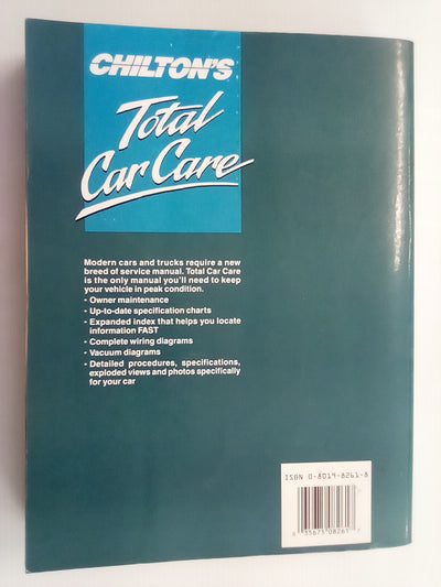 Nissan Maxima 1985-1992 Chilton's Repair Manual