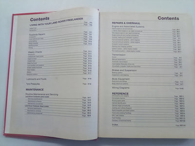 Land Rover Freelander 1997-2002 Petrol & Diesel Haynes Manual