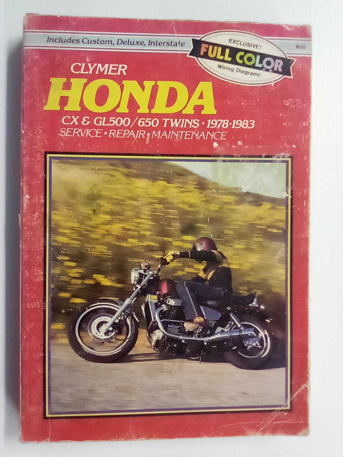 Honda CX & GL500 & 650 Twins 1978-1983 Clymer Service / Repair / Maintenance