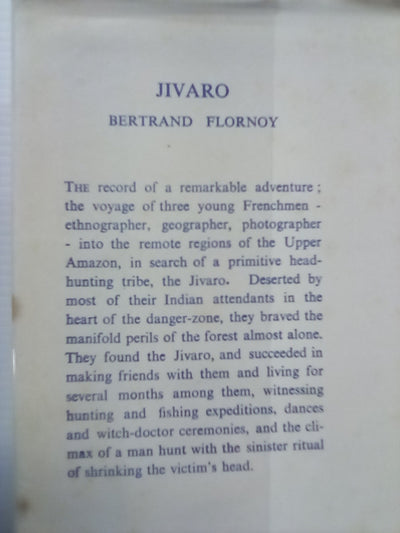 Jivaro - Among the Headshrinkers of the Amazon (1953) by Bertrand Flornoy