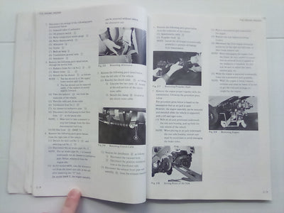 Daihatsu 550-Cab Model S40 Workshop Manual Volume 1