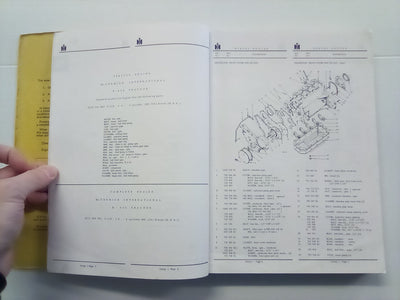 International McCormick 434 Tractor Series BT-12B Parts Catalogue