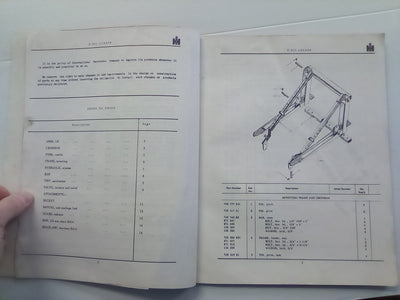 International McCormick Z-901 Front End Loader Operators Manual