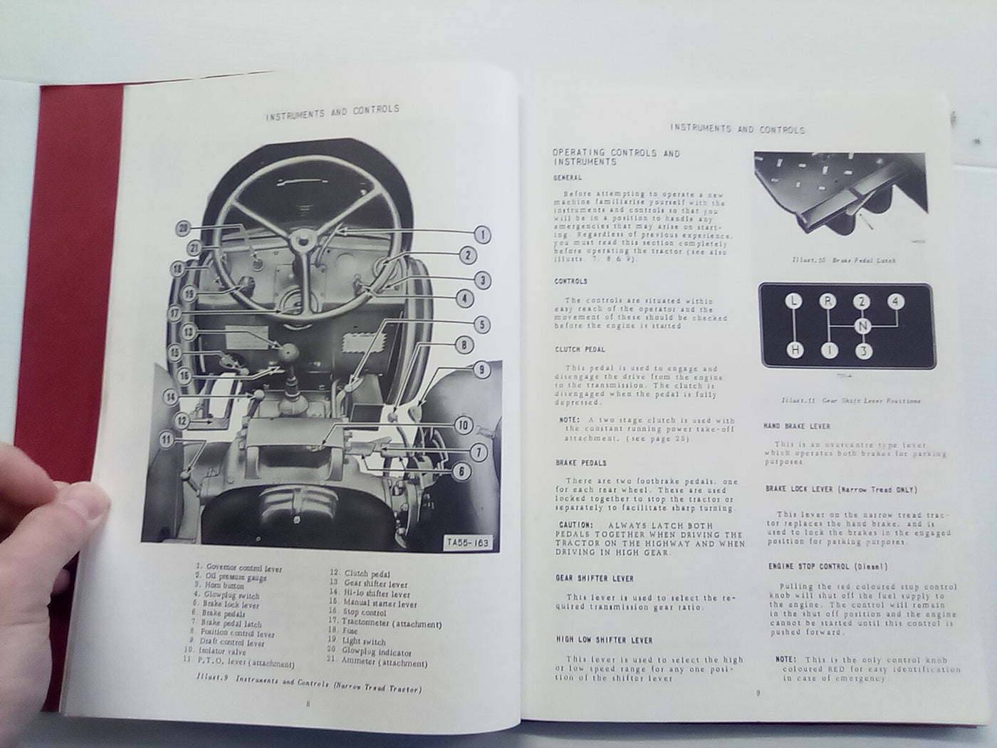 International McCormick B-414 Tractor (Petrol & Diesel) Operators Manual