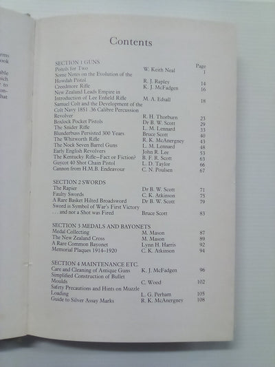 NZ Cavalcade of Antique Firearms (1979) by NZ Antique Arms Assoc.