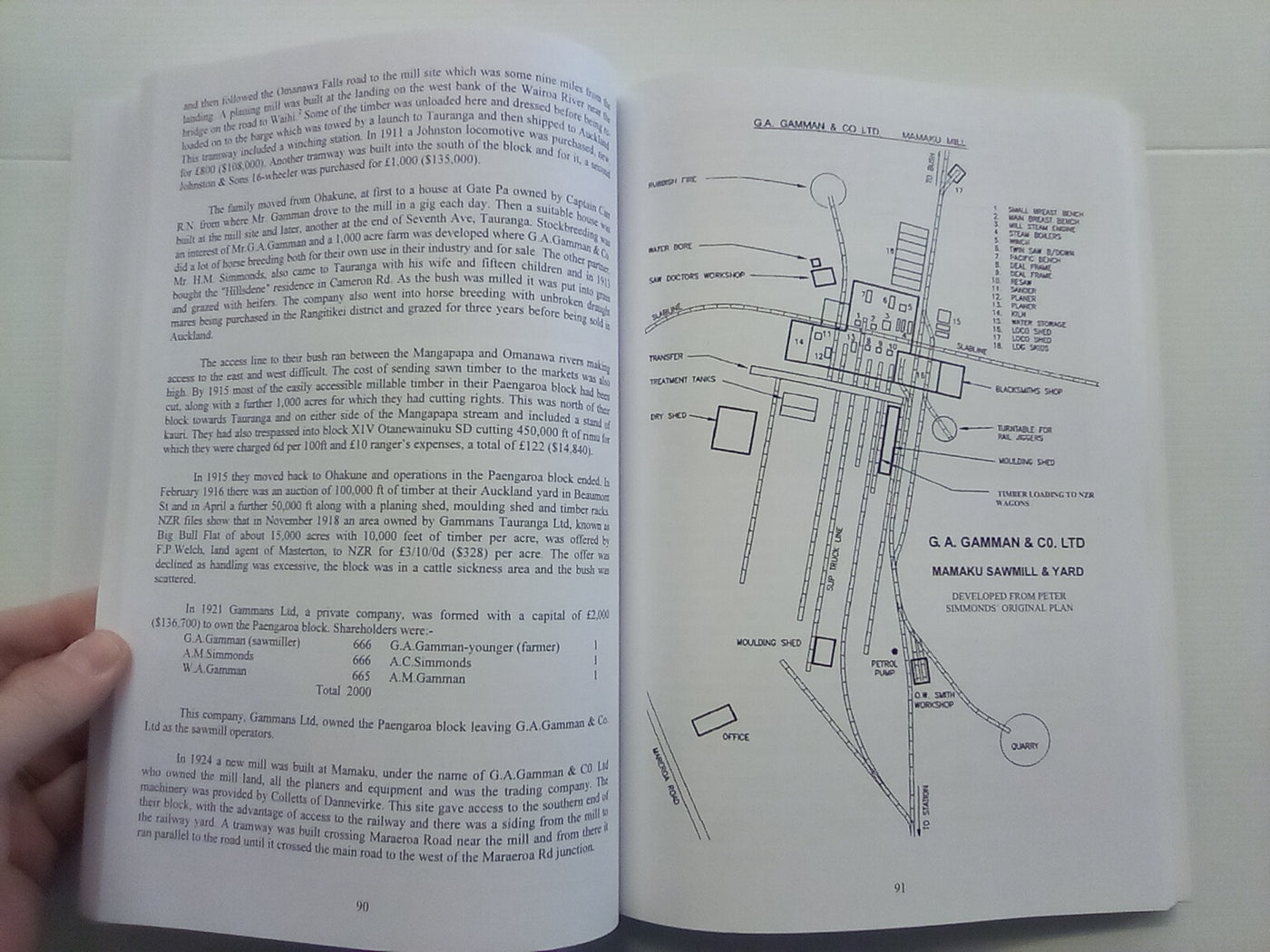 Tall Trees & Tramways (2007) - Sawmills & Bush Tramways: Mamaku & Rotorua by Bryon Somervell