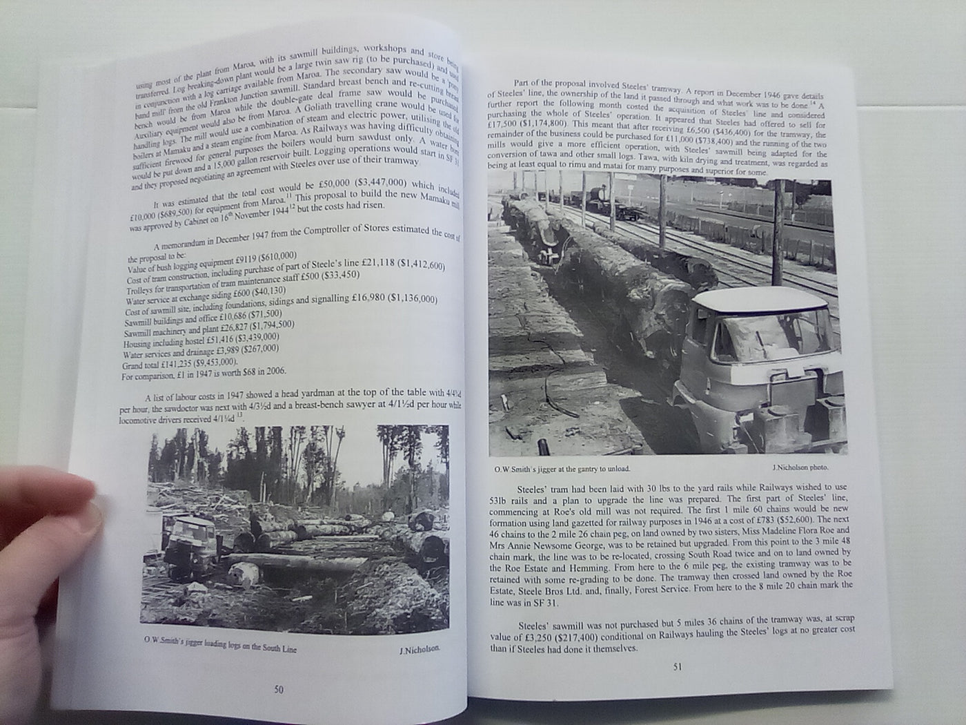 Tall Trees & Tramways (2007) - Sawmills & Bush Tramways: Mamaku & Rotorua by Bryon Somervell
