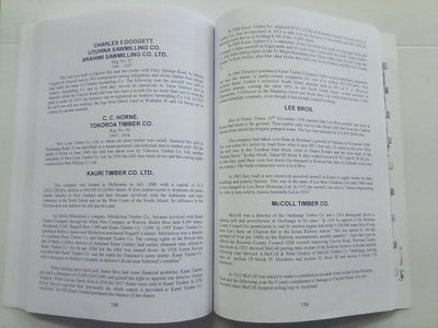 Tall Trees & Tramways (2007) - Sawmills & Bush Tramways: Mamaku & Rotorua by Bryon Somervell