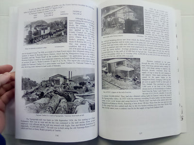 Tall Trees & Tramways (2007) - Sawmills & Bush Tramways: Mamaku & Rotorua by Bryon Somervell