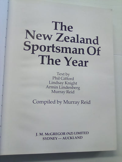 New Zealand Sportsman of the Year (1982) Signed Limited Edition #1356/1500