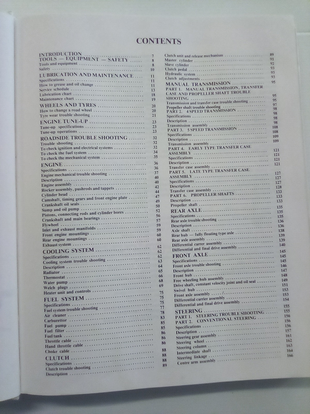 Toyota Land Cruiser FJ Series (Petrol) 1975-1984 Service & Repair Manual