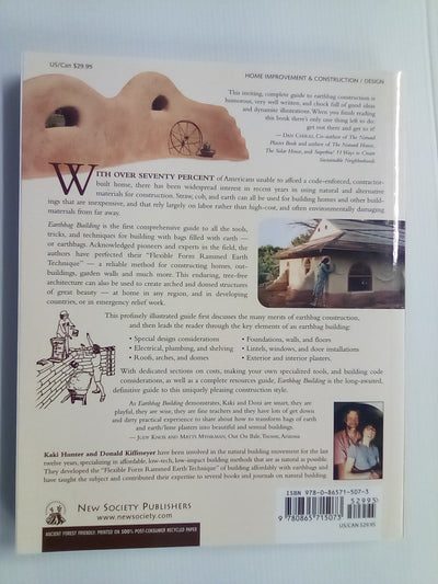 Earthbag Building - The Tools, Tricks, and Techniques by Kaki Hunter & Donald Kiffmeyer