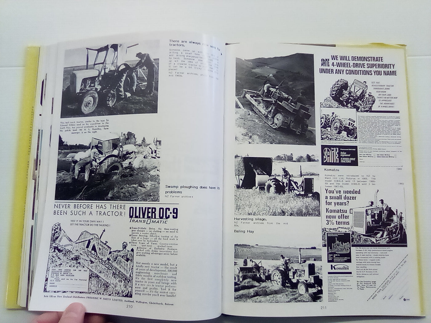 Farm Tractors in New Zealand by Richard H. Robinson