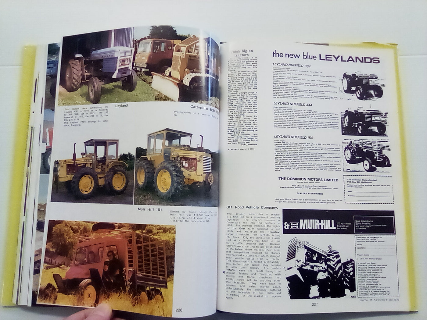 Farm Tractors in New Zealand by Richard H. Robinson