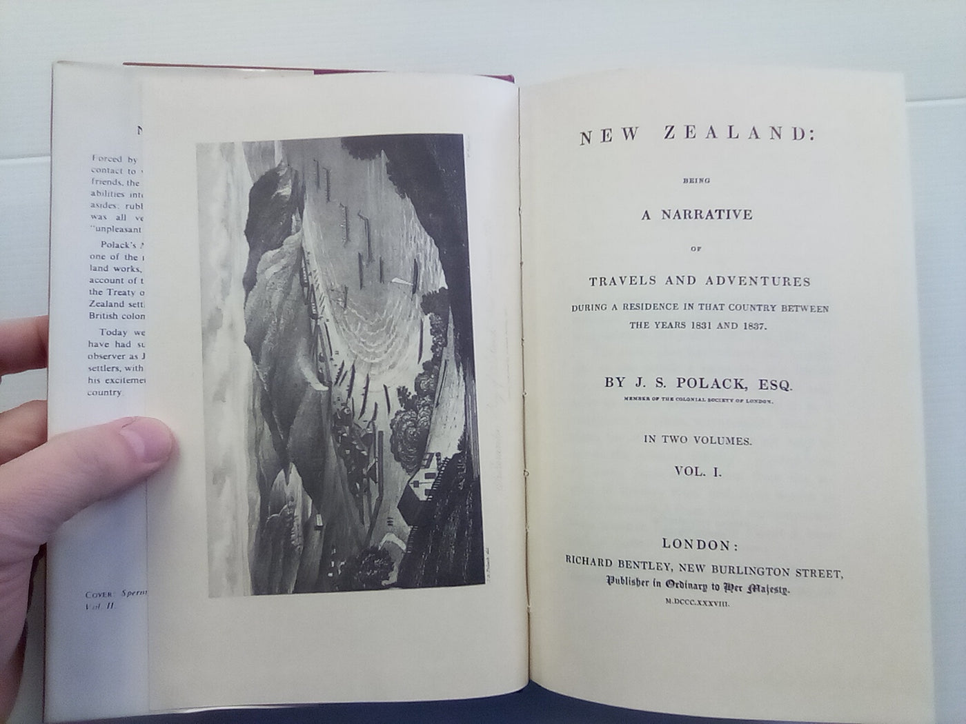 New Zealand - Being a Narrative of Travels & Adventures 1831-1837 (2 Volumes) by J.S. Polack