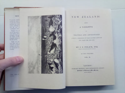 New Zealand - Being a Narrative of Travels & Adventures 1831-1837 (2 Volumes) by J.S. Polack