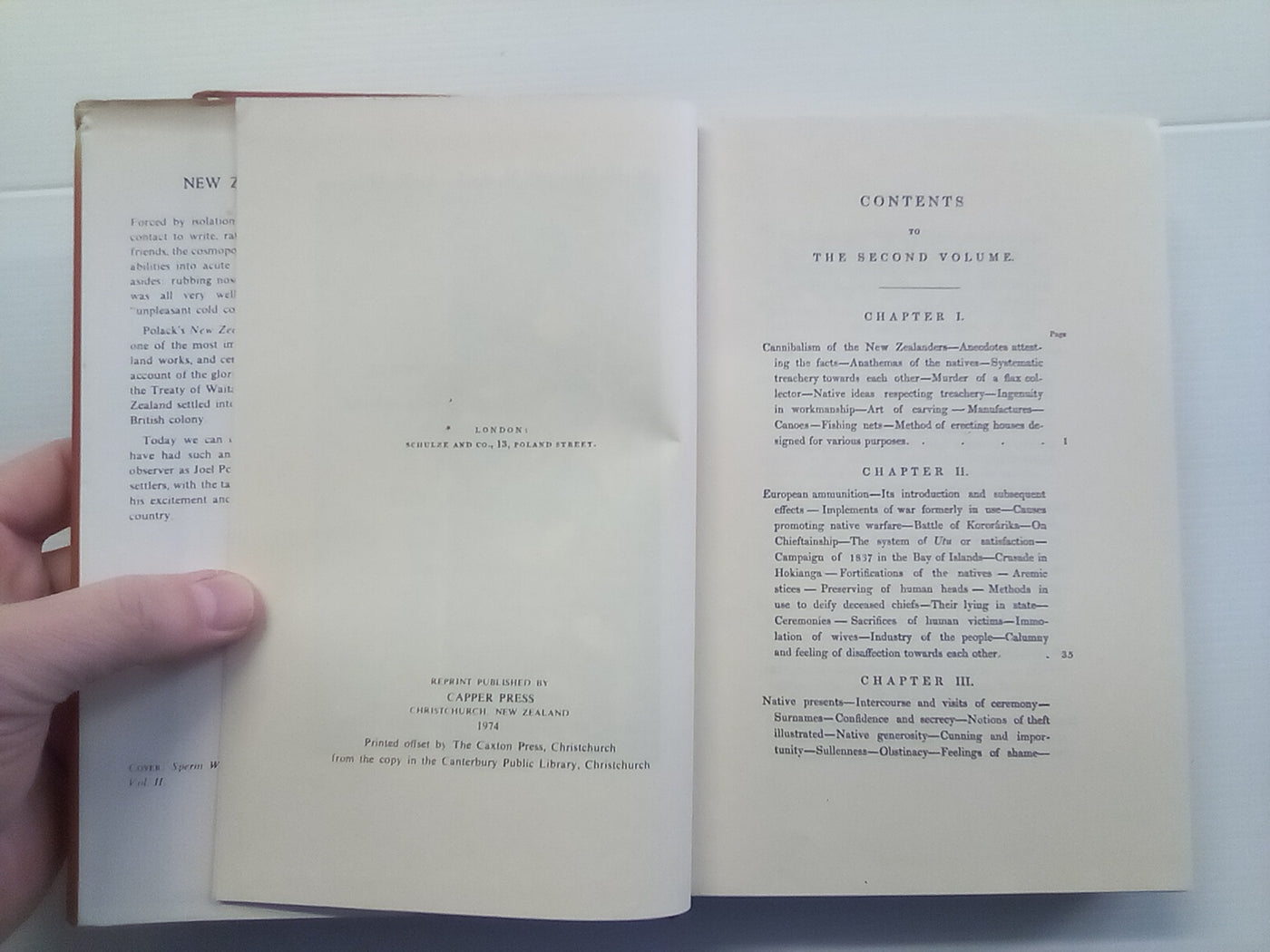 New Zealand - Being a Narrative of Travels & Adventures 1831-1837 (2 Volumes) by J.S. Polack