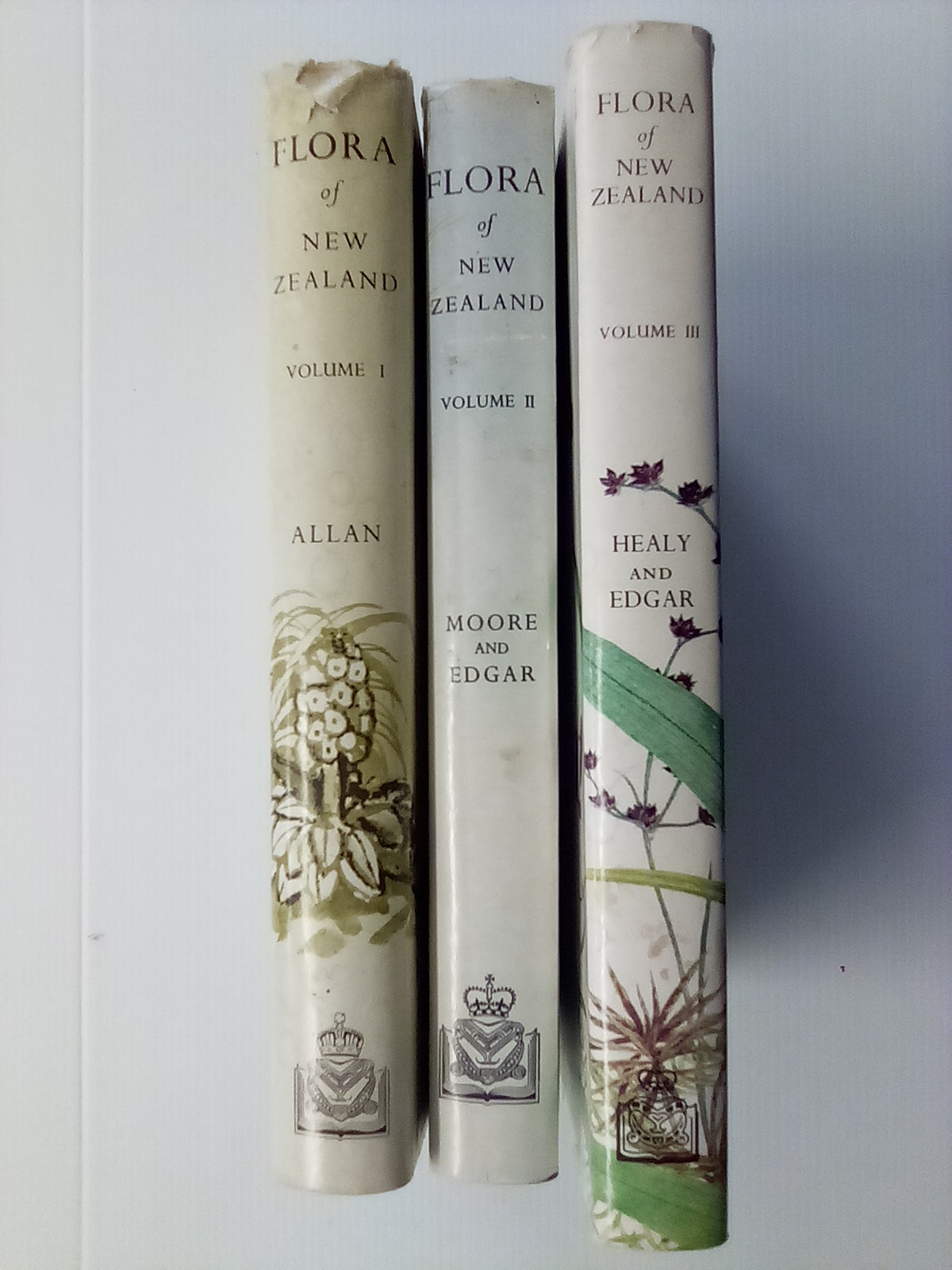 Flora of New Zealand - 3 Volumes (Vol's 1, 2, & 3)